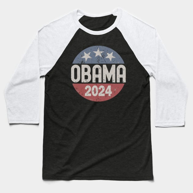 Michelle Obama 2024 Baseball T-Shirt by Etopix